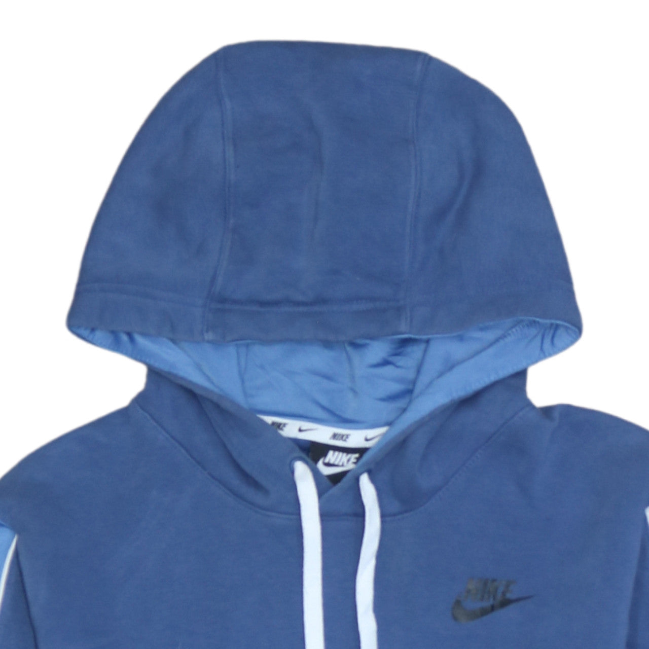 Nike Men's Blue Pullover Hoodie XS Regular Fit Fleece Sportswear