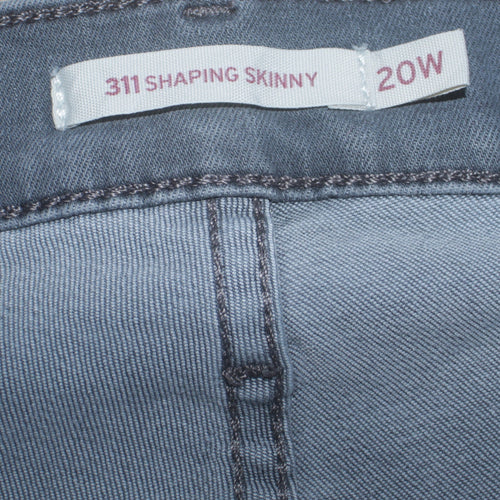 Levi's Women's Blue 311 Shaping Skinny Plus Jeans Size 20W