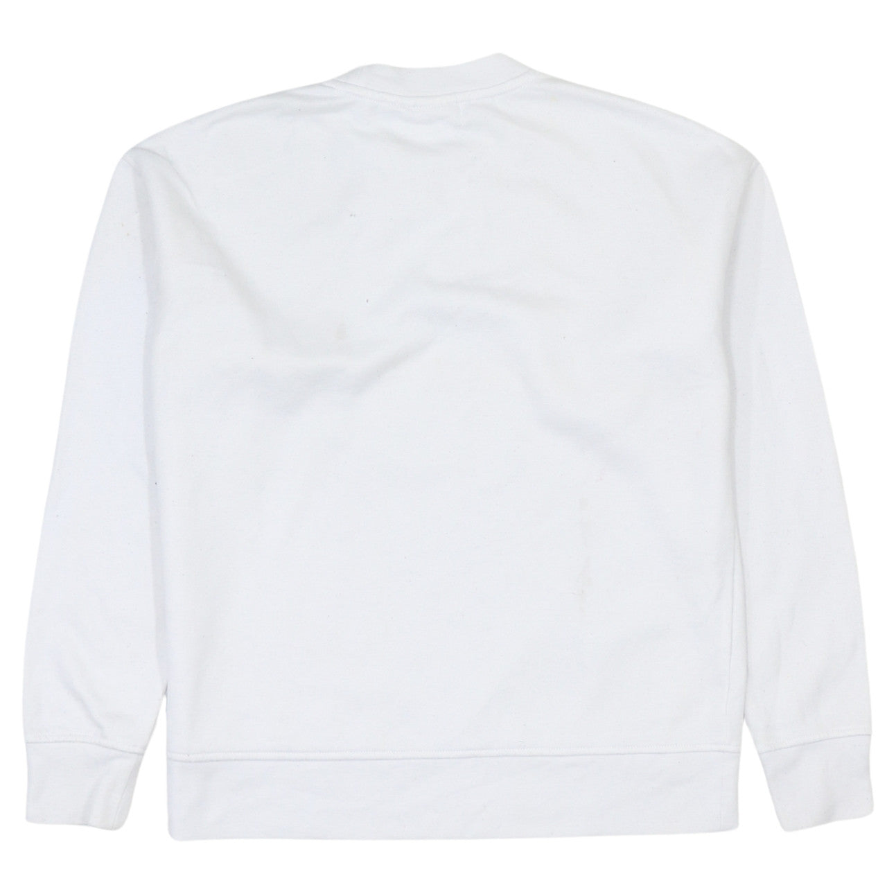 Disney Women White Mickey Mouse Pullover Sweatshirt 2XS
