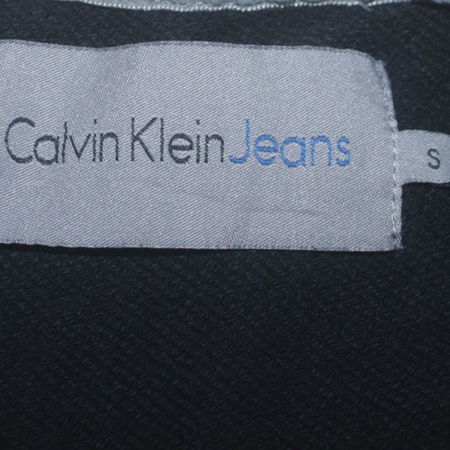 Calvin Klein Jeans Men's Black Small Crew Neck Sweatshirt