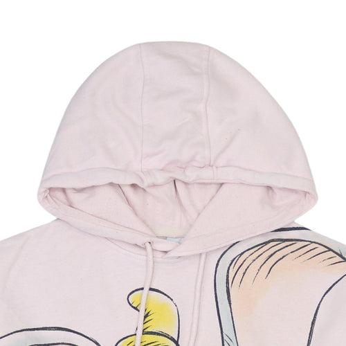 Disney Women’s Pink Dumbo Pullover Hoodie Size S