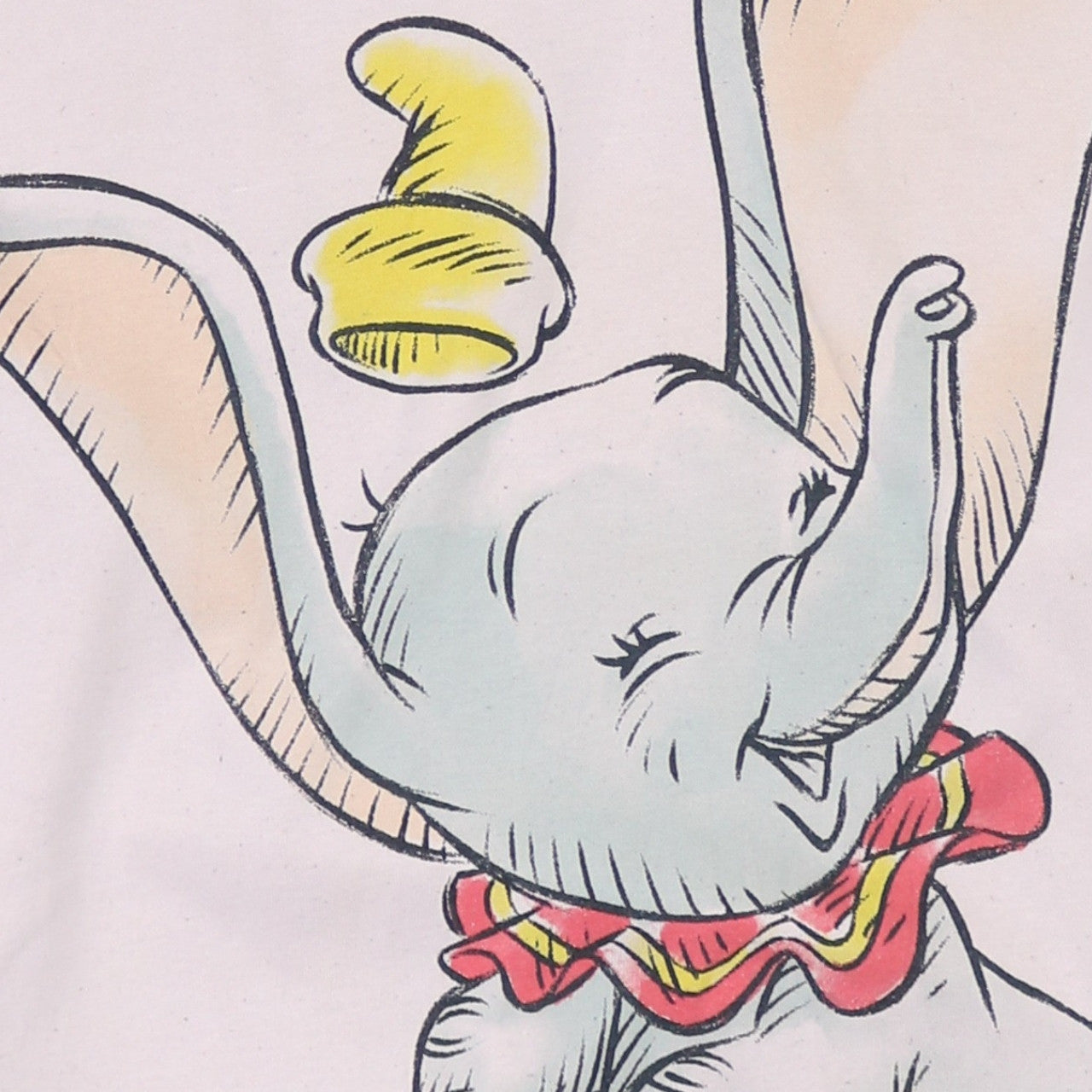Disney Women’s Pink Dumbo Pullover Hoodie Size S