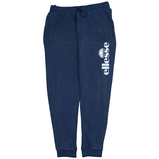 Ellesse Mens Blue Sweatpants Joggers L Cotton Blend Casual