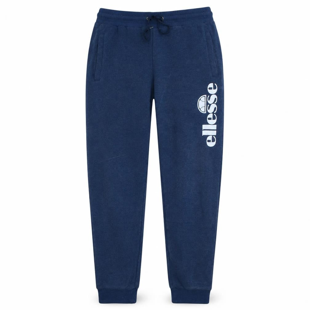 Ellesse Mens Blue Sweatpants Joggers L Cotton Blend Casual