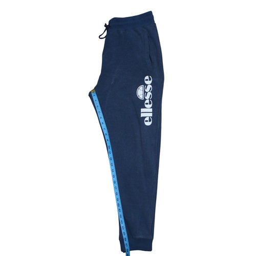Ellesse Mens Blue Sweatpants Joggers L Cotton Blend Casual