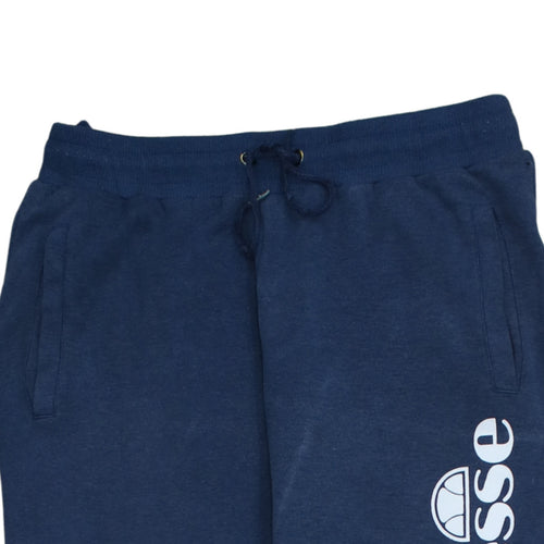 Ellesse Mens Blue Sweatpants Joggers L Cotton Blend Casual