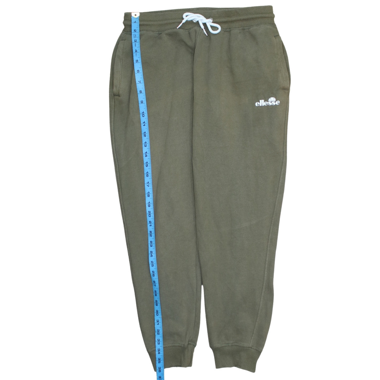 Ellesse Women's Green Jogger Sweatpants M Fleece Lined