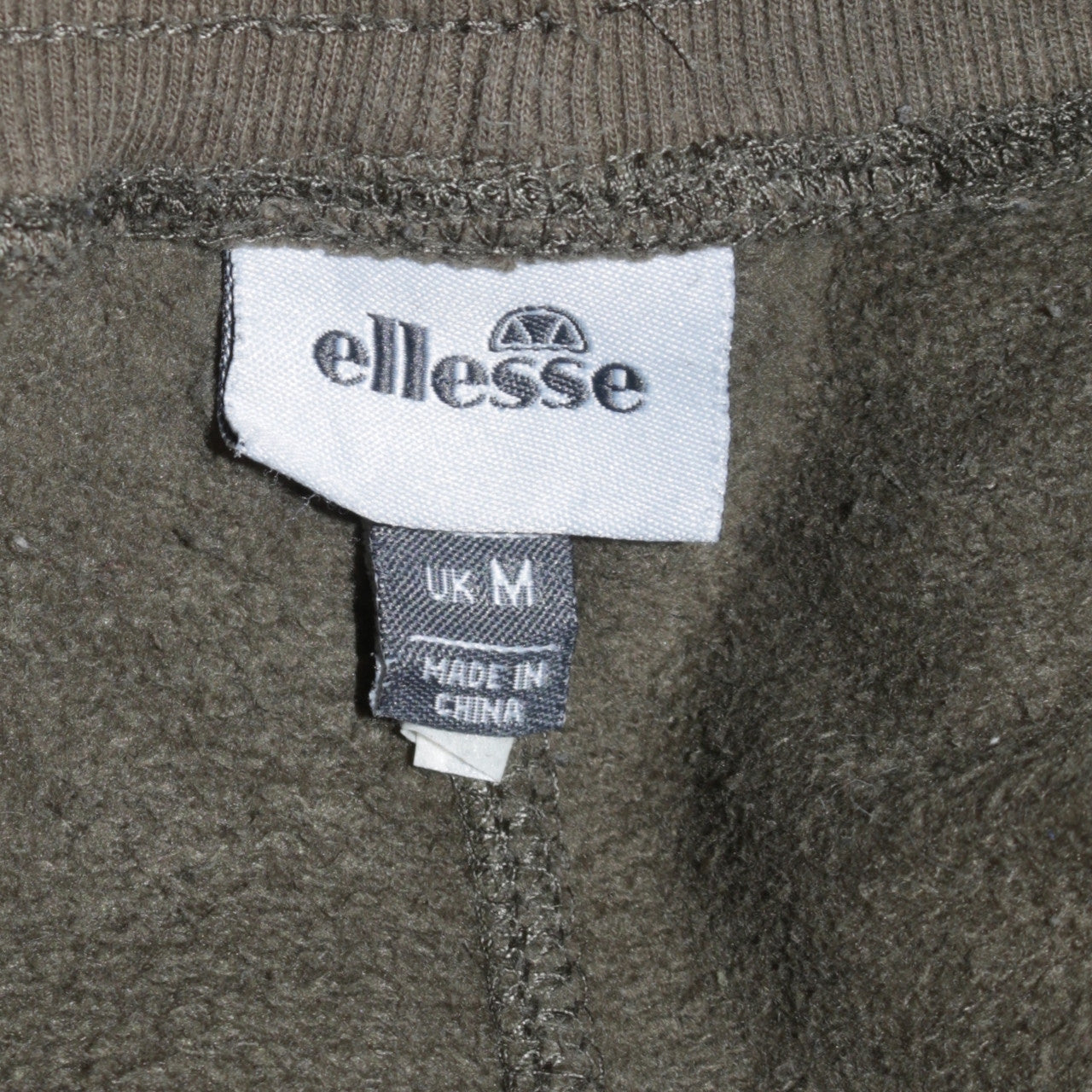 Ellesse Women's Green Jogger Sweatpants M Fleece Lined