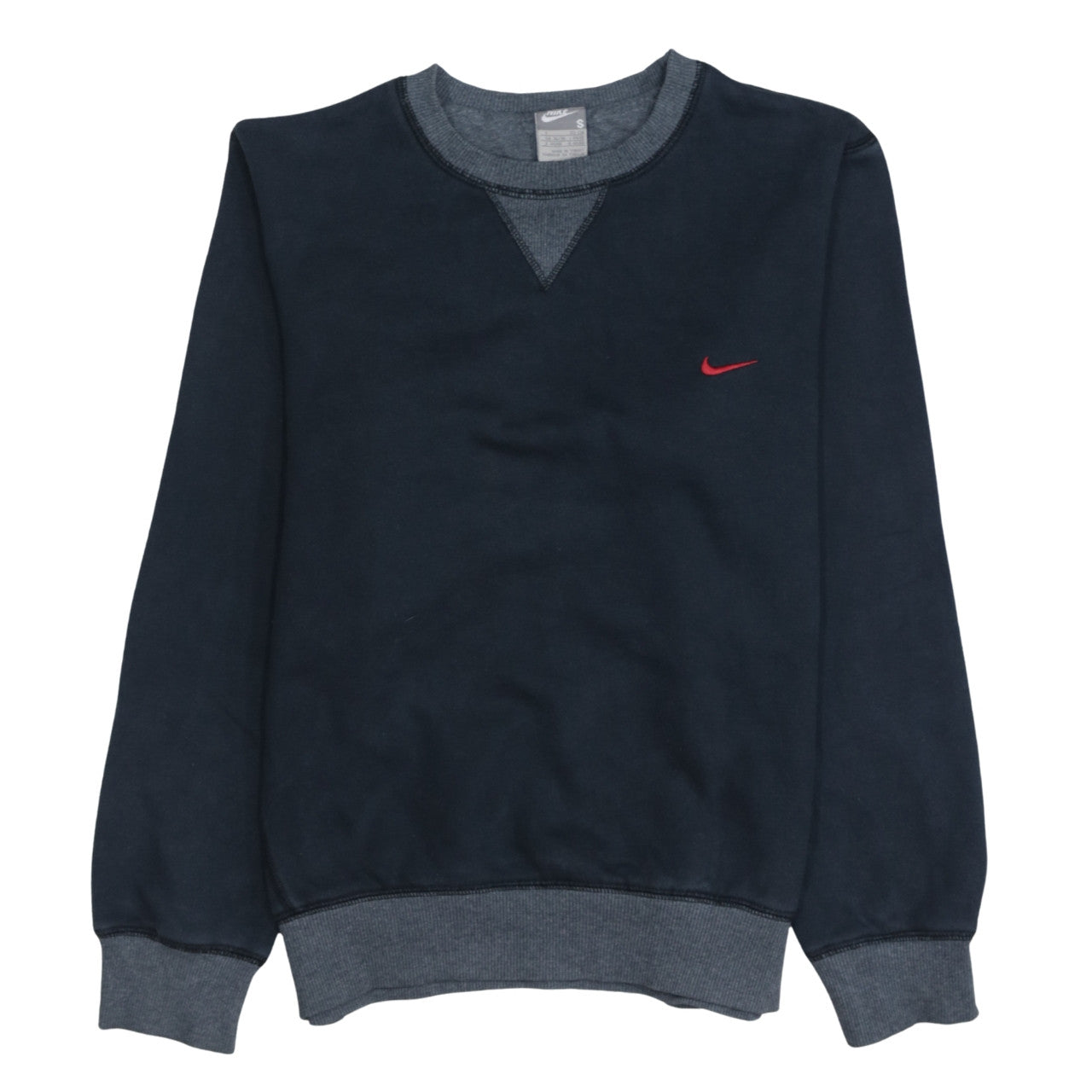 Nike Men's Blue Crew Neck Pullover Sweatshirt Size S