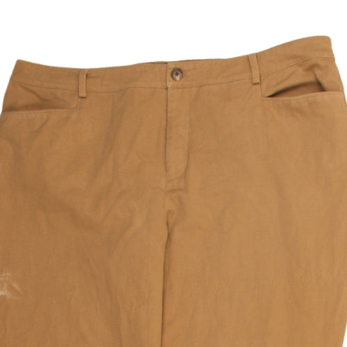 Ralph Lauren Women Beige Chino Straight Leg Plus Size 18W Trousers