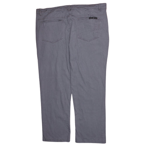 Beverly Hills Polo Club Men's Grey Chino Trousers 42W 30L Regular Fit
