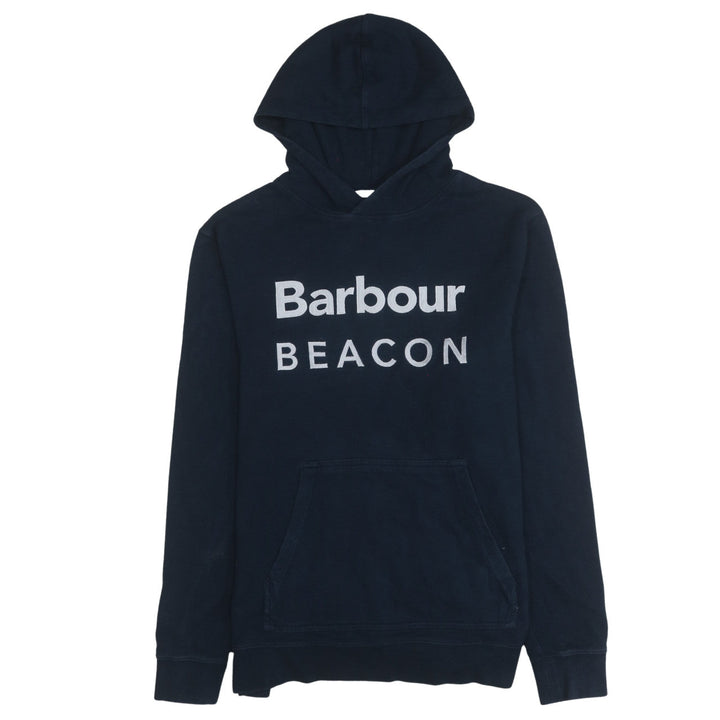 Barbour Beacon Men's Blue Pullover Hoodie Size L