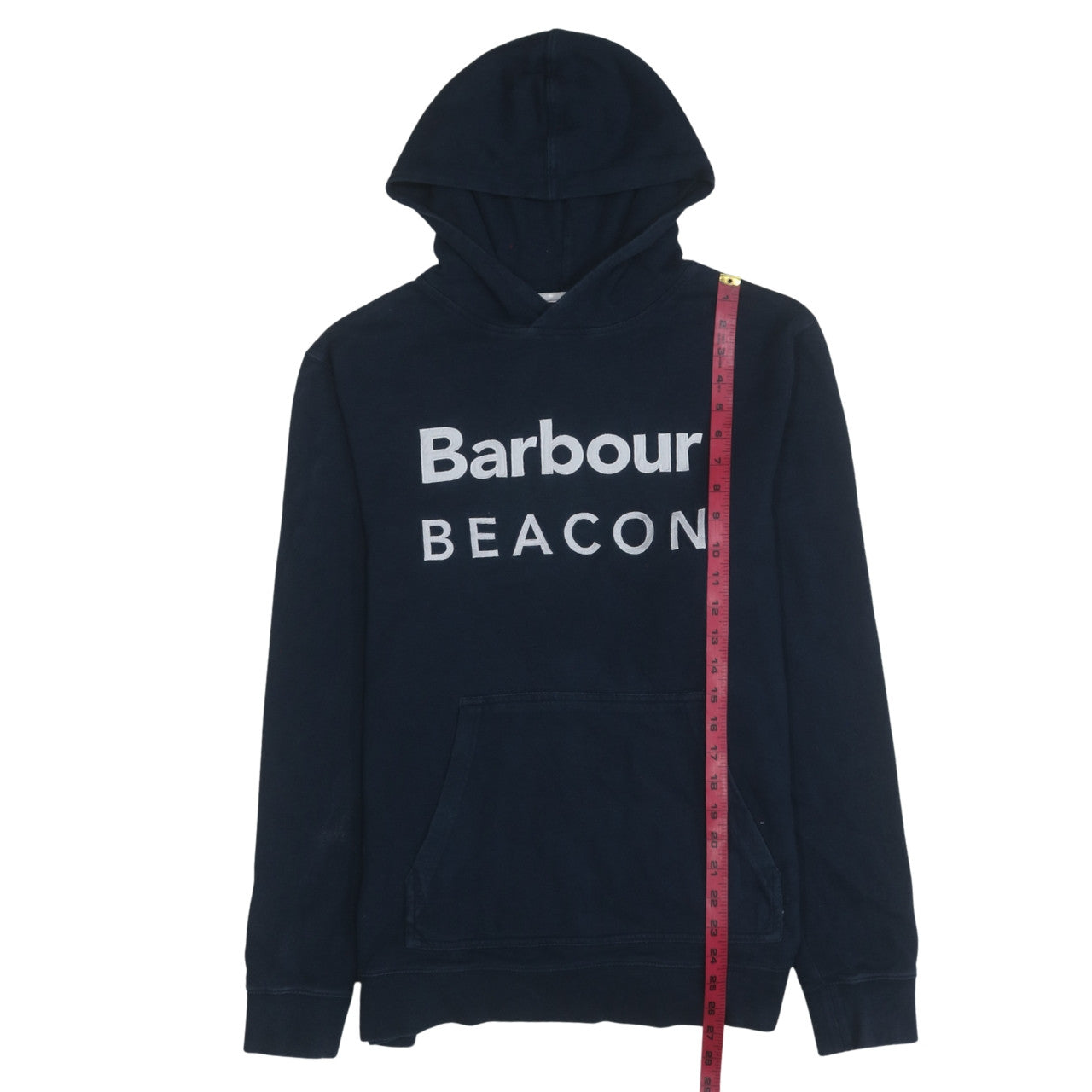 Barbour Beacon Men's Blue Pullover Hoodie Size L