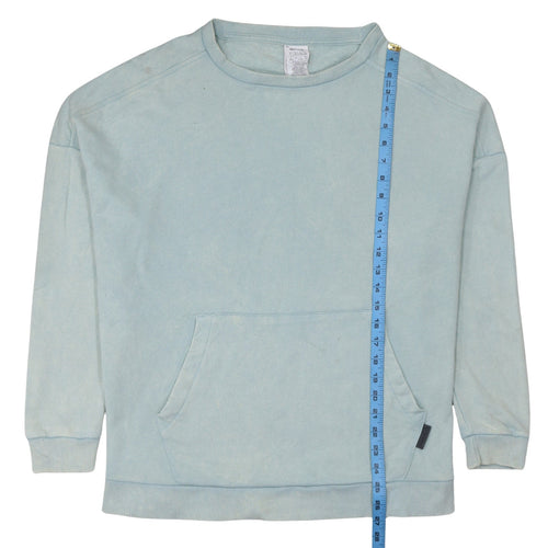 Reebok Women’s Blue Small Pullover Sweatshirt with Pocket