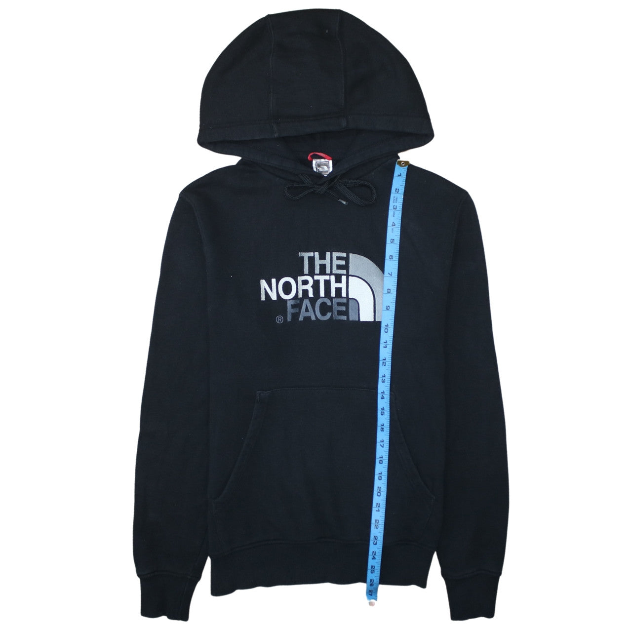 The North Face Men's Black Pullover Hoodie Size S Logo Fleece
