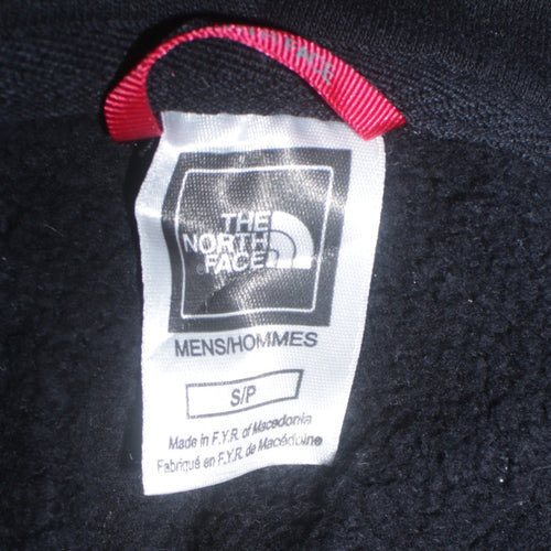 The North Face Men's Black Pullover Hoodie Size S Logo Fleece