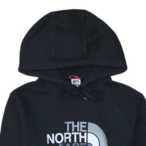 The North Face Men's Black Pullover Hoodie Size S Logo Fleece