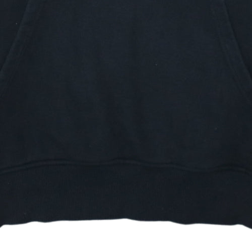 The North Face Men's Black Pullover Hoodie Size S Logo Fleece