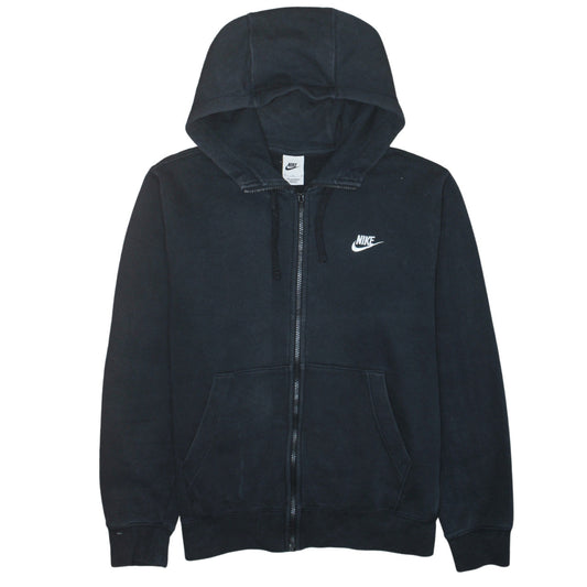 Nike Men's Black Full Zip Hoodie M Fleece Sportswear