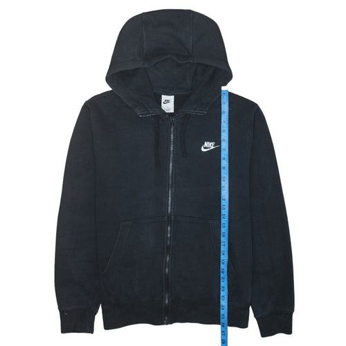 Nike Men's Black Full Zip Hoodie M Fleece Sportswear