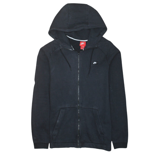 Nike Men's Black Full Zip Hoodie Size M Fleece Sportswear
