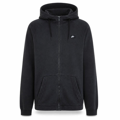 Nike Men's Black Full Zip Hoodie Size M Fleece Sportswear