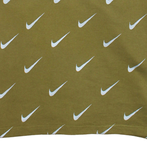 Nike Women’s Green Crew Neck Logo Print Sweatshirt XL