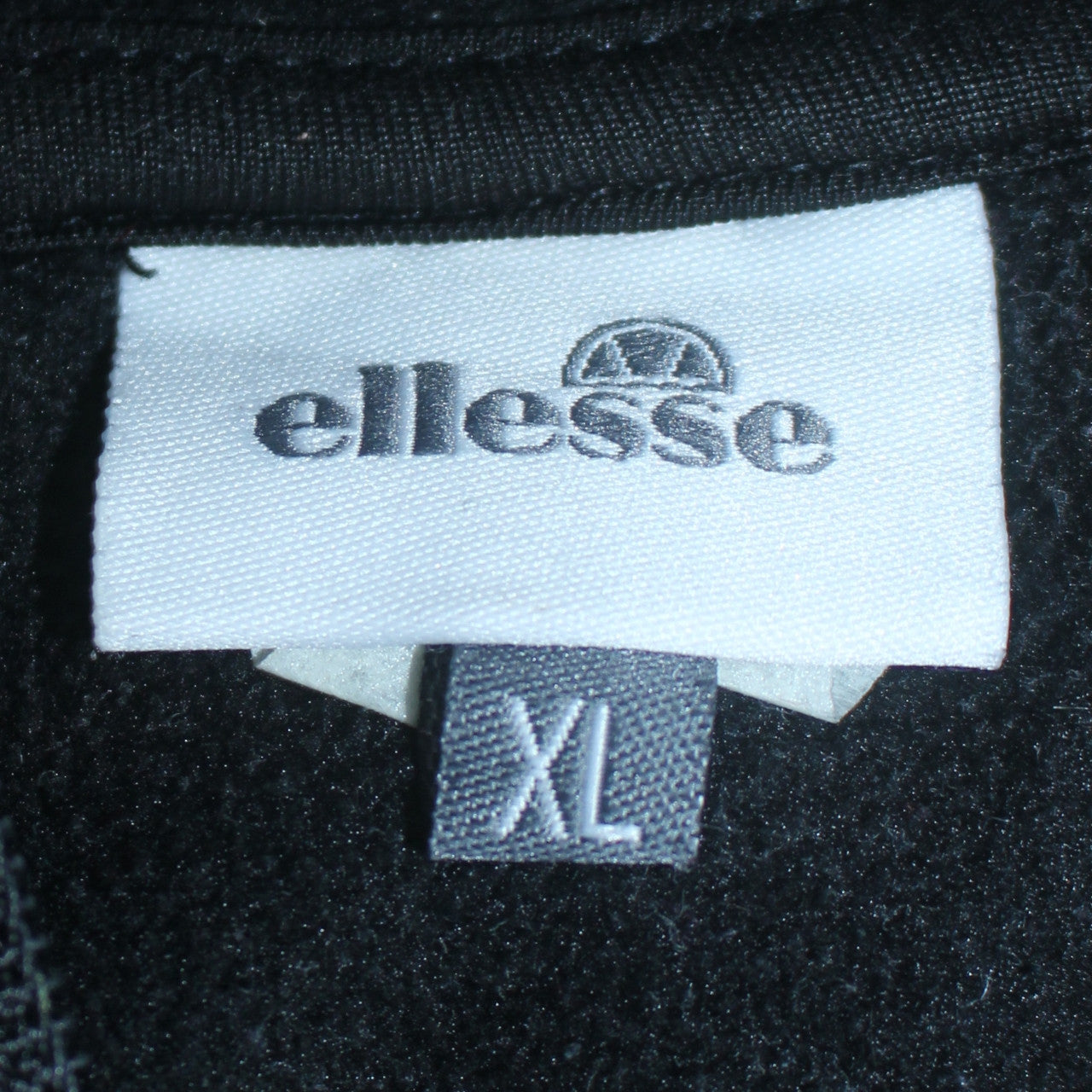 Ellesse Men's Grey XL Pullover Hoodie 1/2 Zip Fleece Sweatshirt