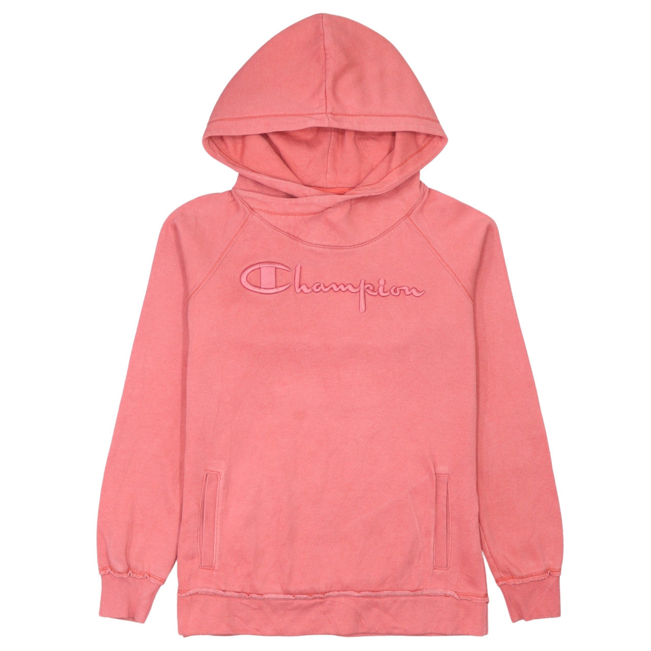 Champion Women's Pink Pullover Hoodie Small Heritage Fit Sweatshirt