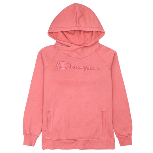 Champion Women's Pink Pullover Hoodie Small Heritage Fit Sweatshirt