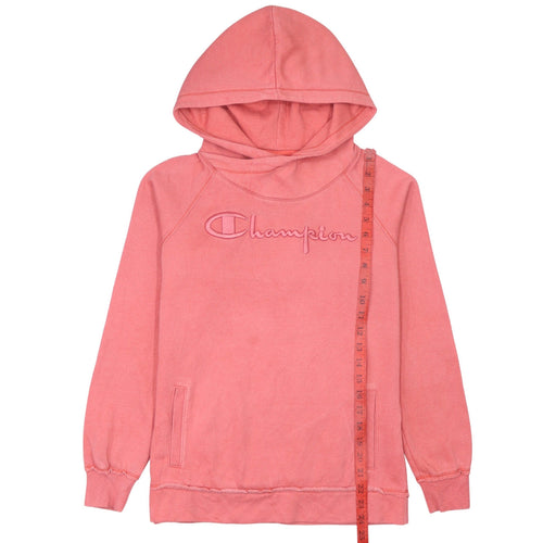 Champion Women's Pink Pullover Hoodie Small Heritage Fit Sweatshirt