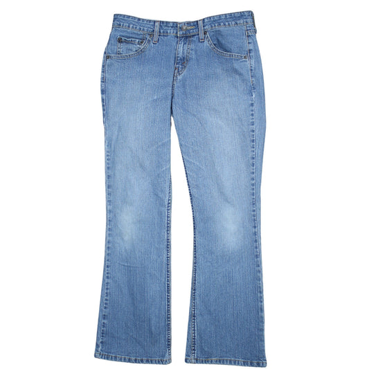 Levi Strauss Women's Blue Bootcut Low Rise Stretch Jeans Size 4