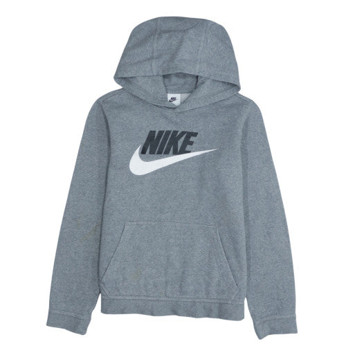 Nike Womens Grey Pullover Hoodie XL Hooded Sweatshirt