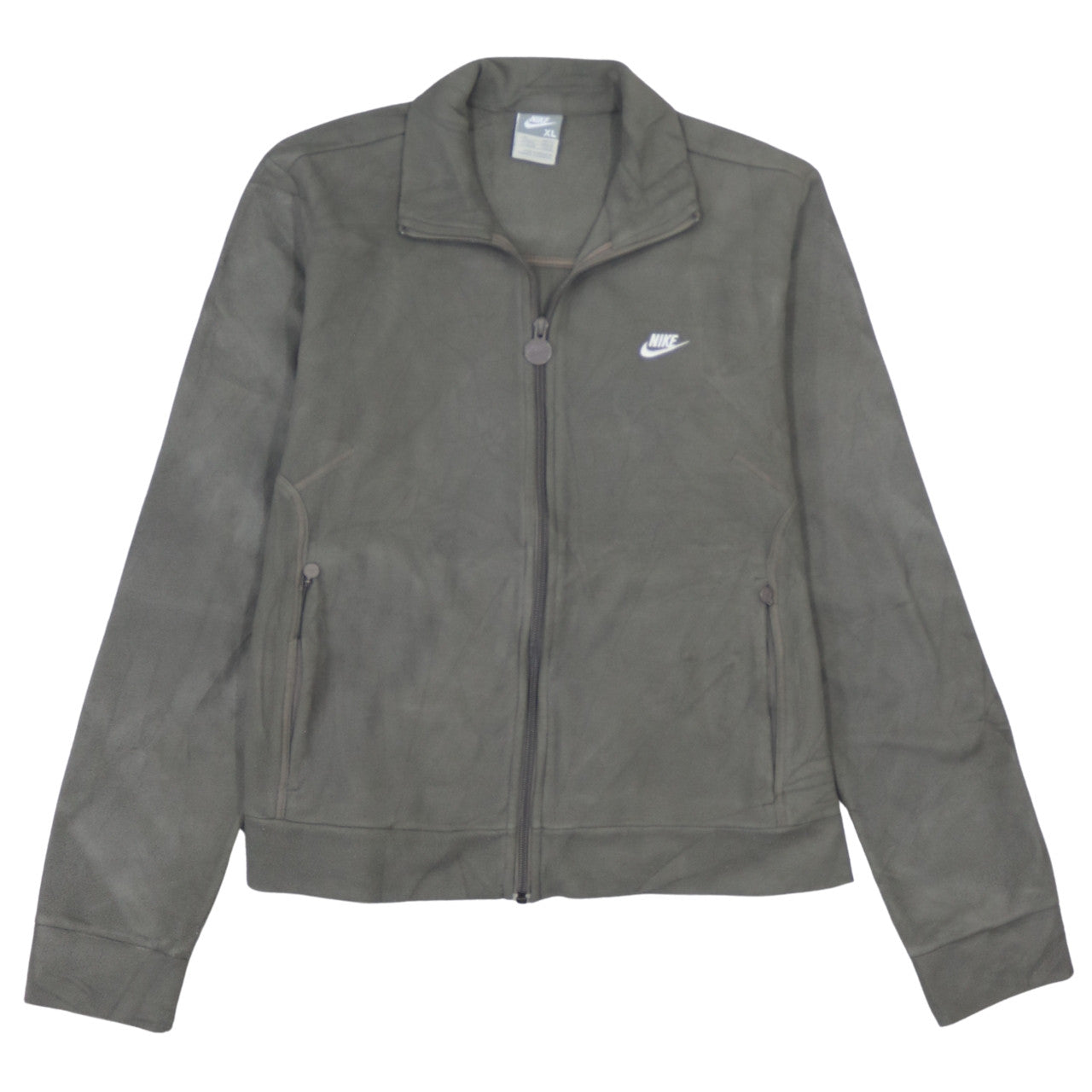 Nike Women's Green Fleece Full Zip Jacket XL