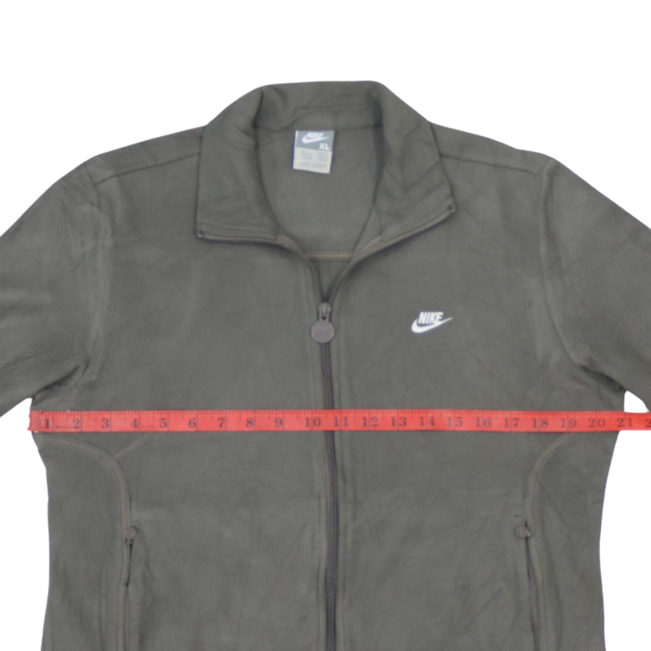 Nike Women's Green Fleece Full Zip Jacket XL