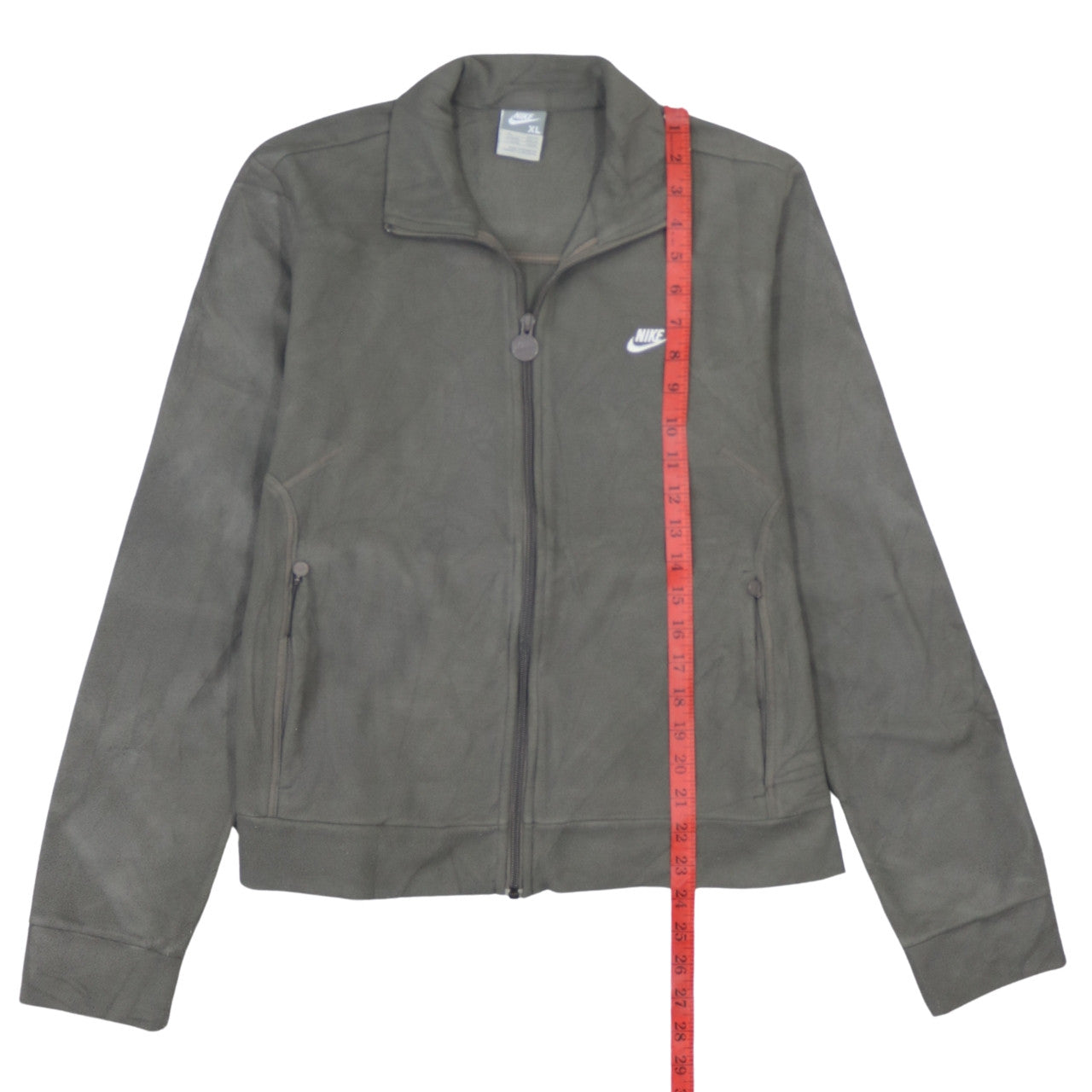 Nike Women's Green Fleece Full Zip Jacket XL