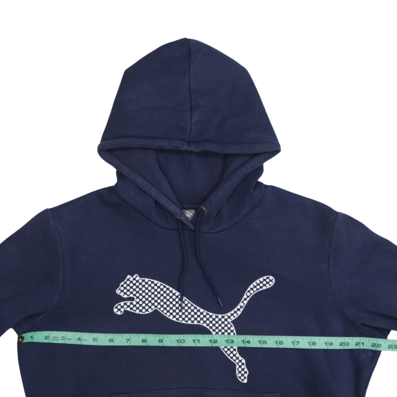 Puma Women Navy Blue XL Pullover Hoodie Sweatshirt Casual