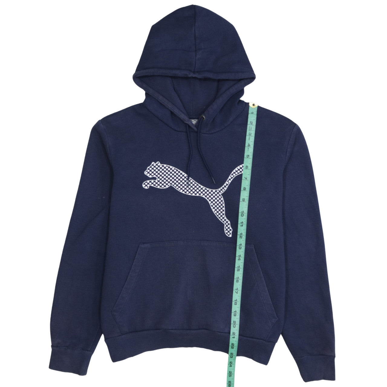 Puma Women Navy Blue XL Pullover Hoodie Sweatshirt Casual