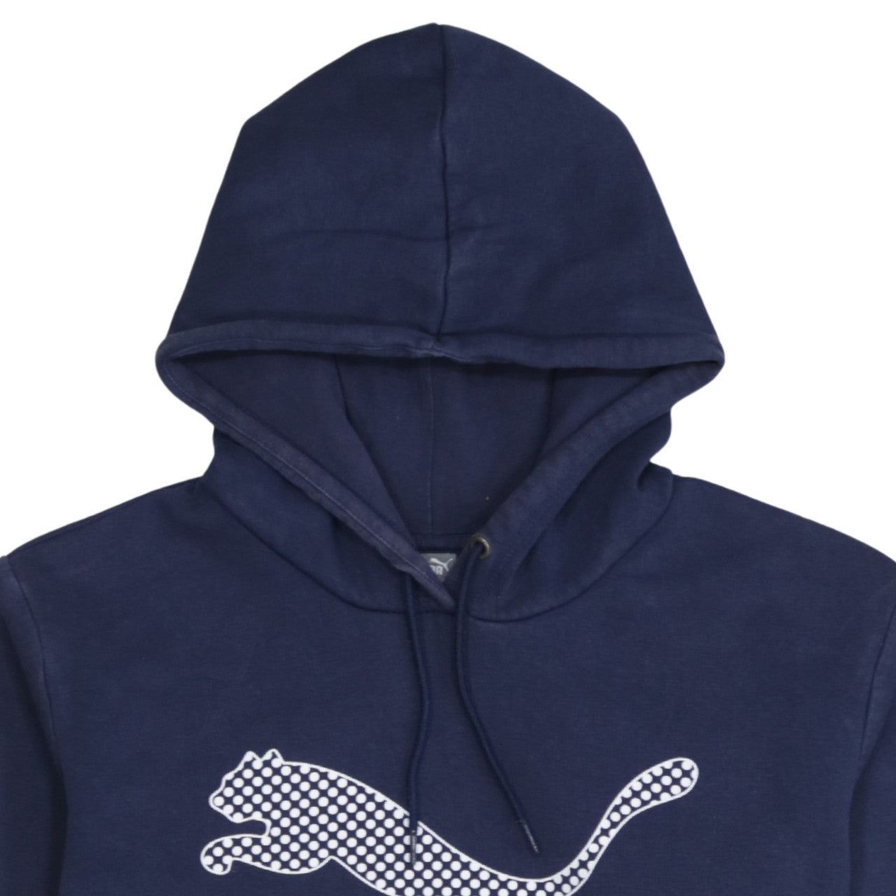 Puma Women Navy Blue XL Pullover Hoodie Sweatshirt Casual