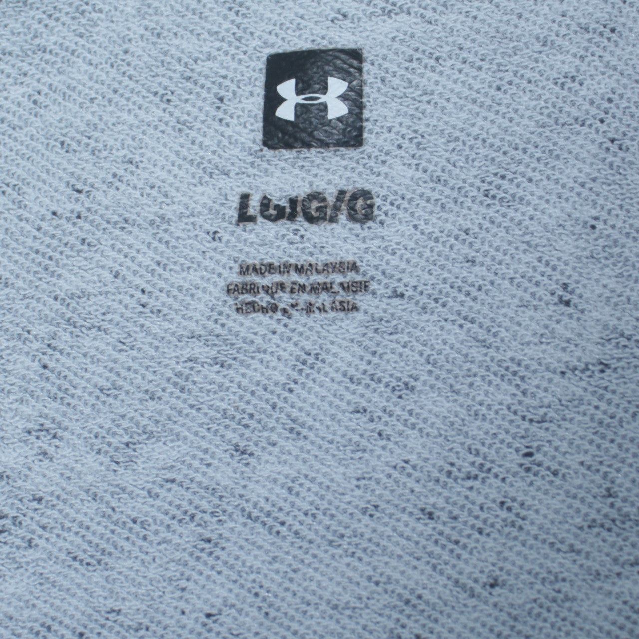 Under Armour Women’s Grey Full Zip Hoodie Size L Pullover Sweatshirt