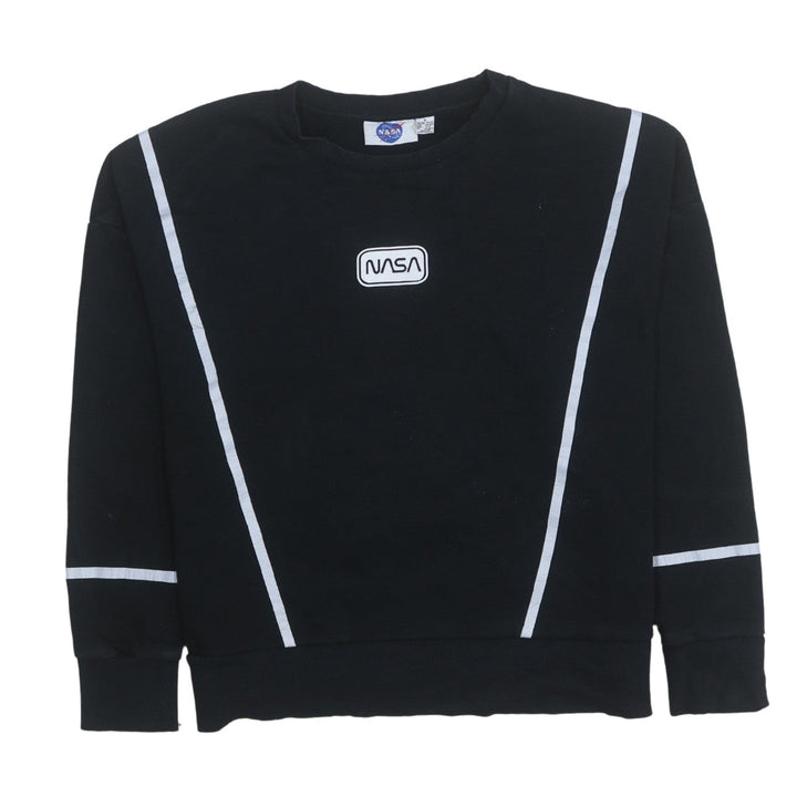 Primark NASA Black Sweatshirt Women's Size S Crew Neck Pullover