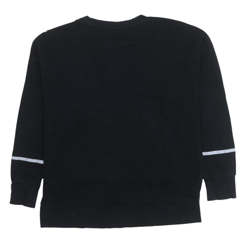 Primark NASA Black Sweatshirt Women's Size S Crew Neck Pullover