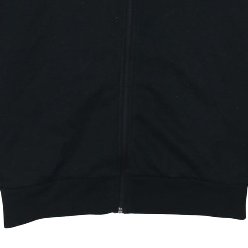 Adidas Men's Black Full Zip Hoodie L Lightweight Sportswear