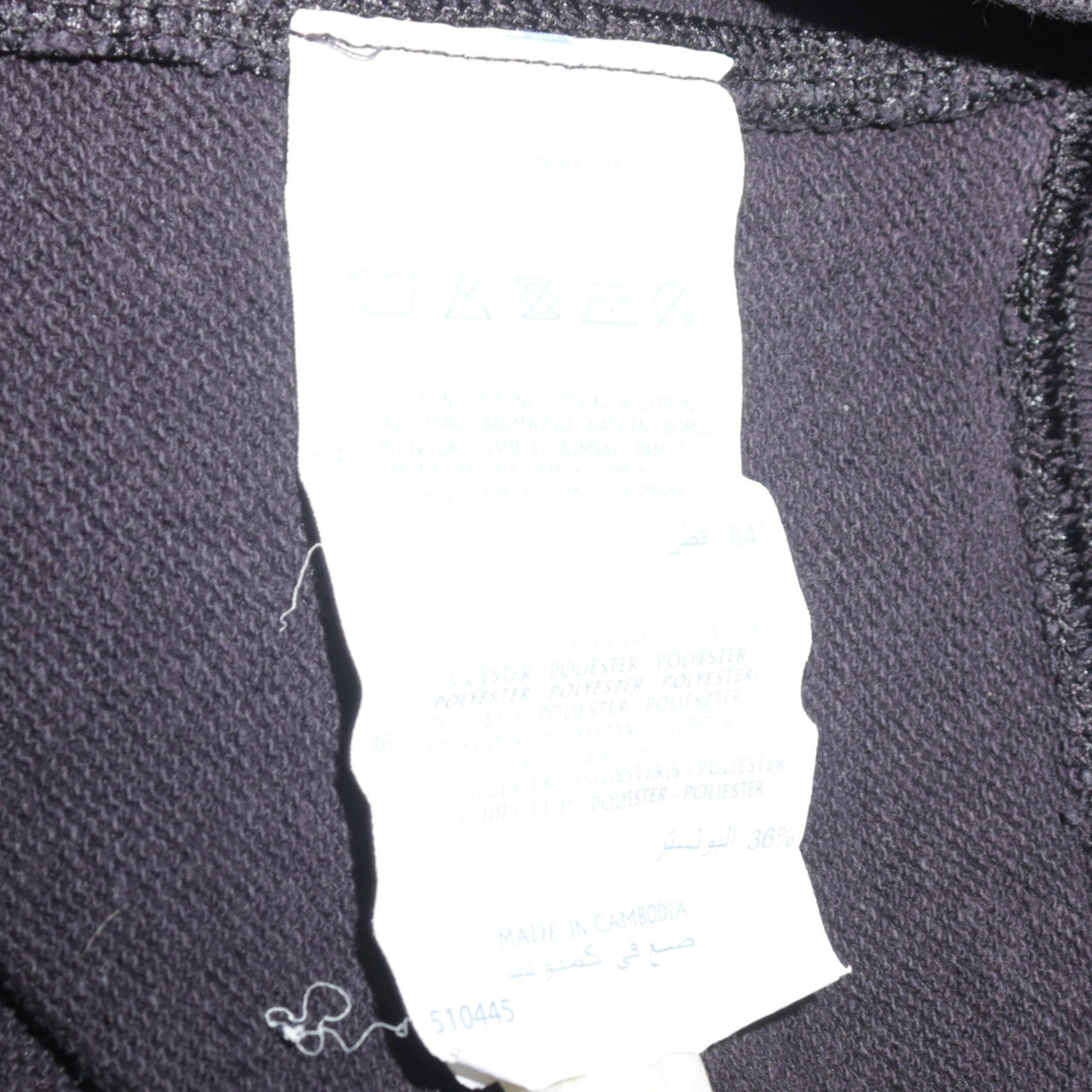 Champion Men Black Large Pullover Sweatshirt Logo Rhinestone