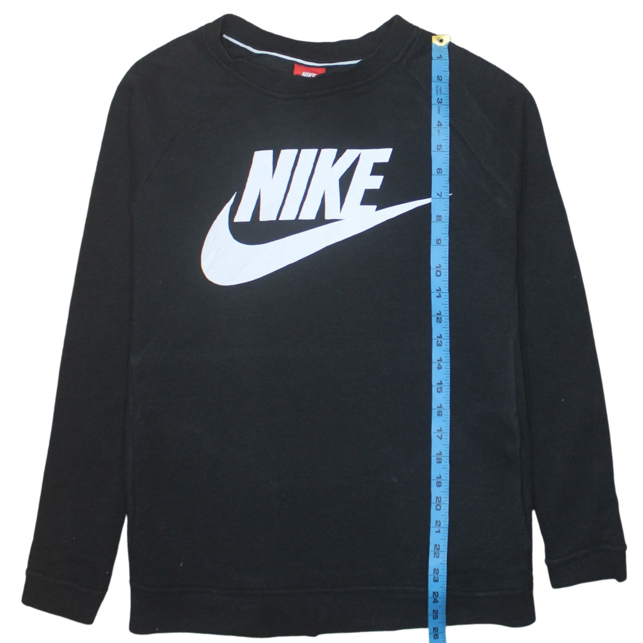 Nike Mens Black Medium Crew Neck Pullover Sweatshirt