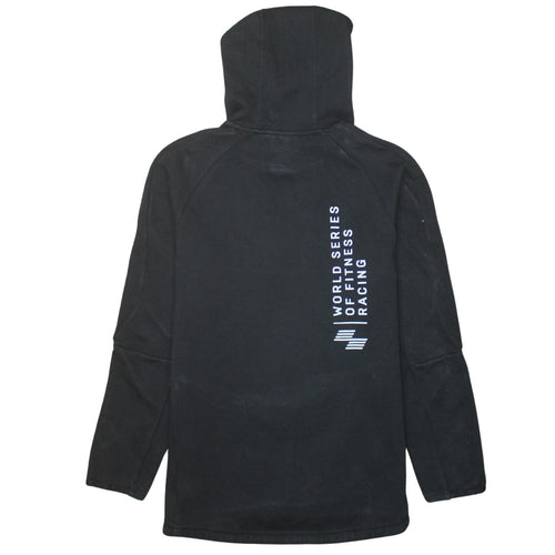 Puma Men's Black Medium Pullover Hoodie HYROX Workout Sportswear
