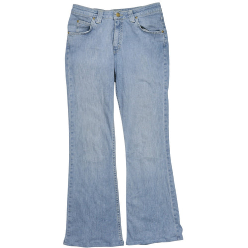 Lee Men's Blue Flared Denim Jeans Size 32 Regular Fit