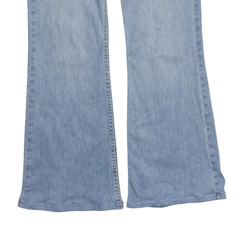 Lee Men's Blue Flared Denim Jeans Size 32 Regular Fit