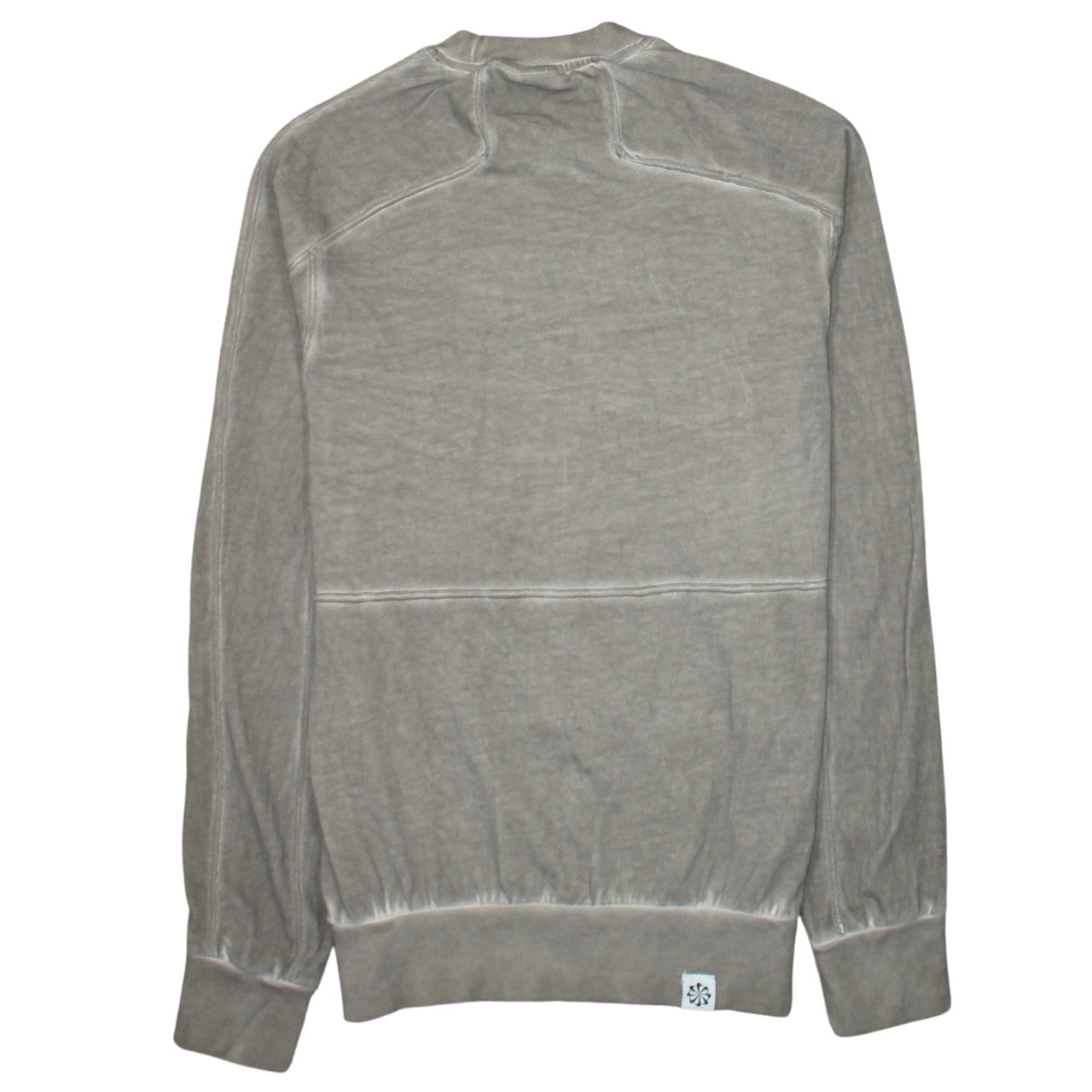 Nike Men's Beige Embroidered Logo Pullover Sweatshirt XS