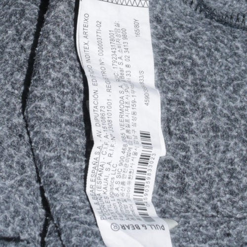 Pull&Bear Men's Black Graphic Metallica Pullover Sweatshirt S